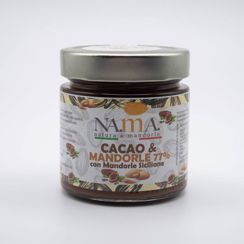 Crema di mandorle e cacao – 220 g