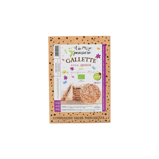 Organic quinoa cakes - 120 g