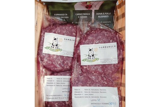 Organic Scottona beef burger - 260 g