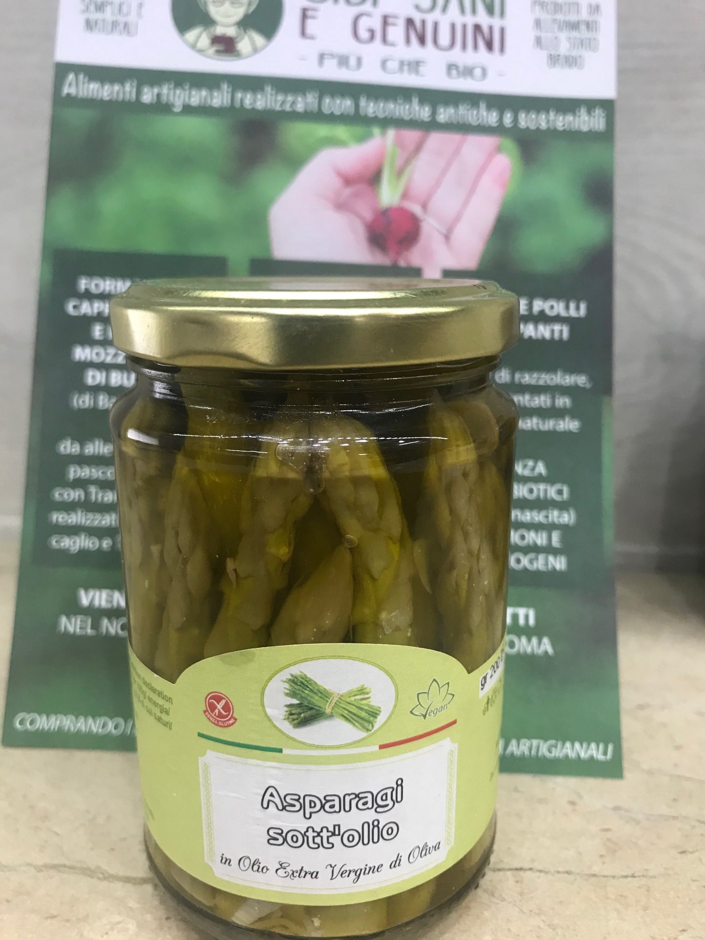 Asparagi sott'olio EVO