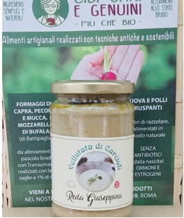 Vellutata di carciofi al naturale