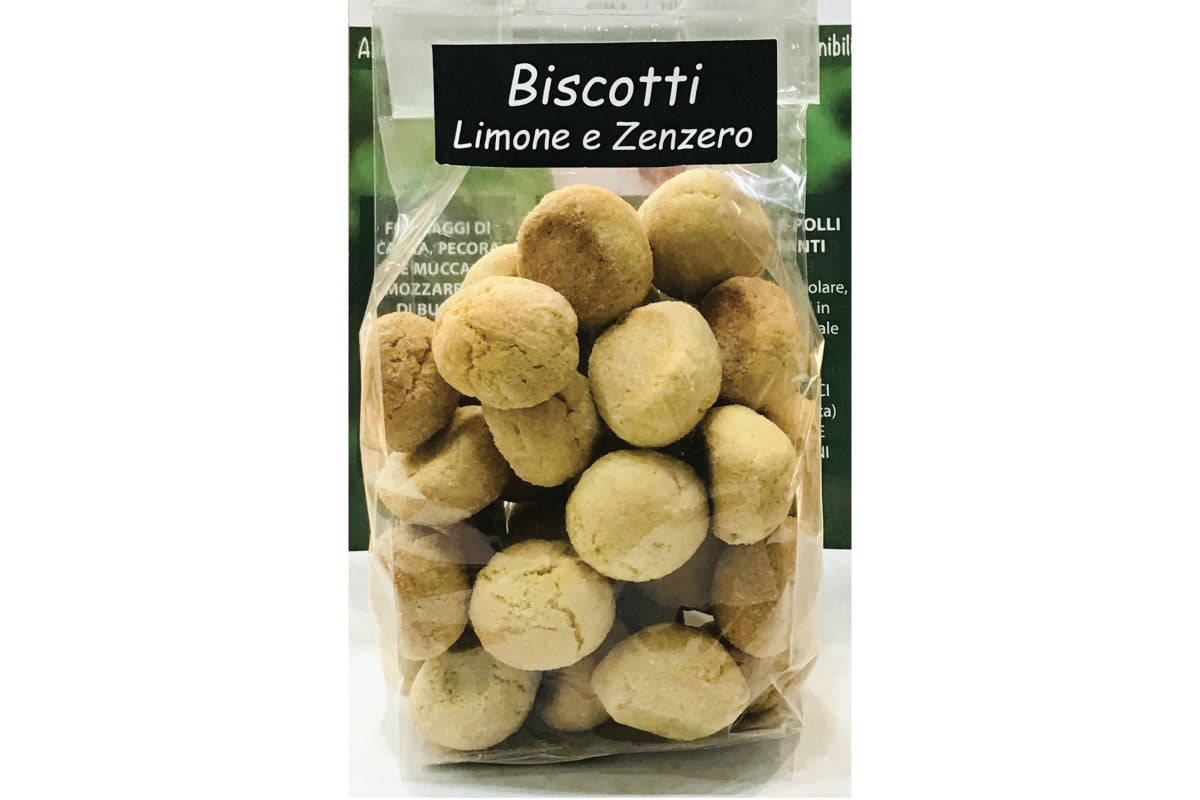 Biscotti burro limone e zenzero