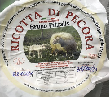 Ricottina di pecora al pascolo brado  – 400 grammi