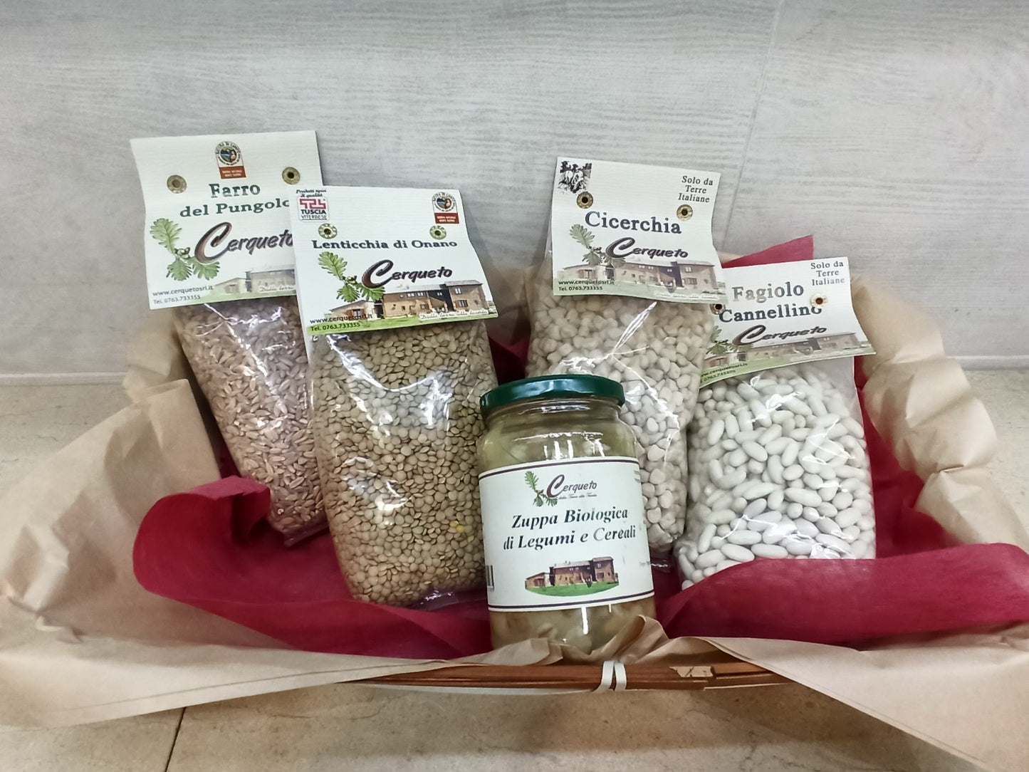 Zuppa pronta biologica di legumi e cereali – 360 g